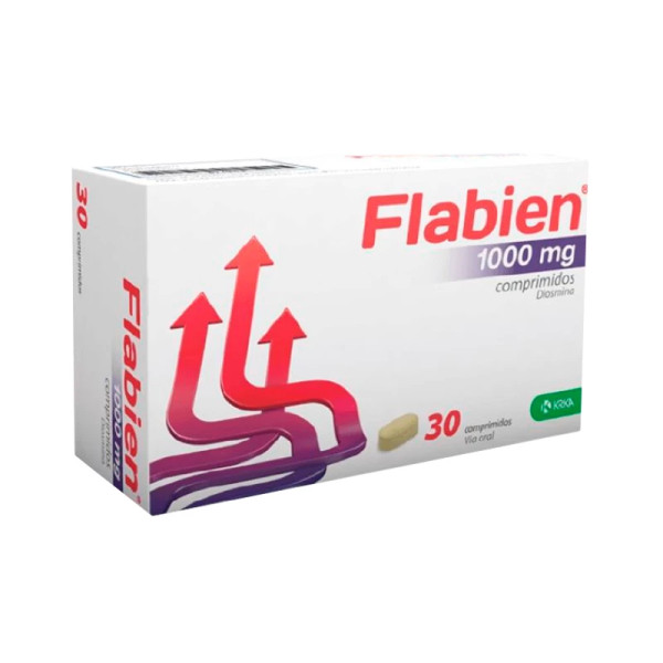 Flabien, 1000 mg (x30 comprimidos)