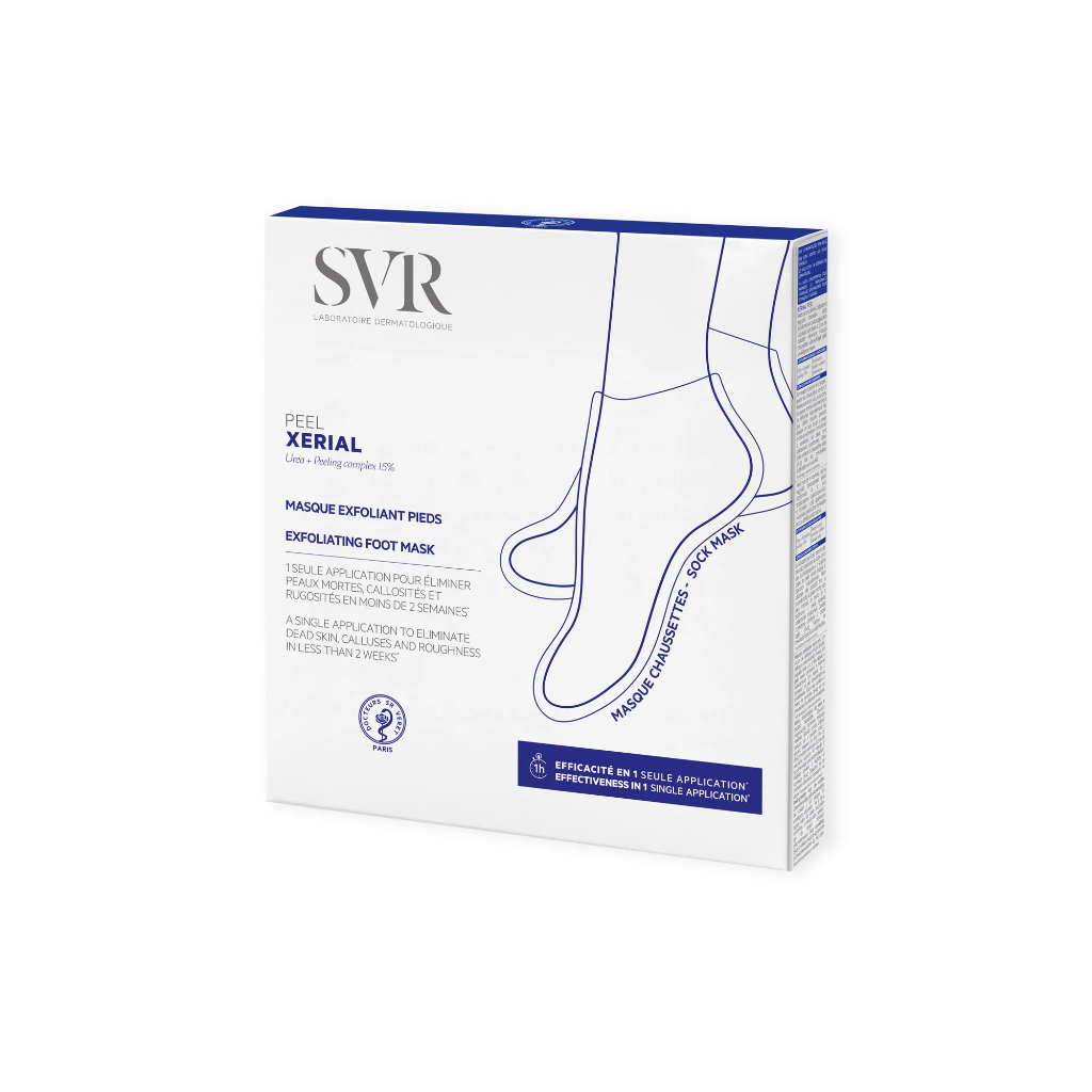 SVR Xerial Peel Máscara Meia Esfoliante Pés