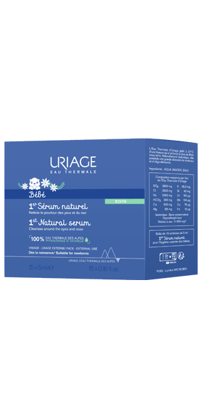 Uriage Bebe 1ºsoro Fisiológico Natural - 5ml (x15 unidades)