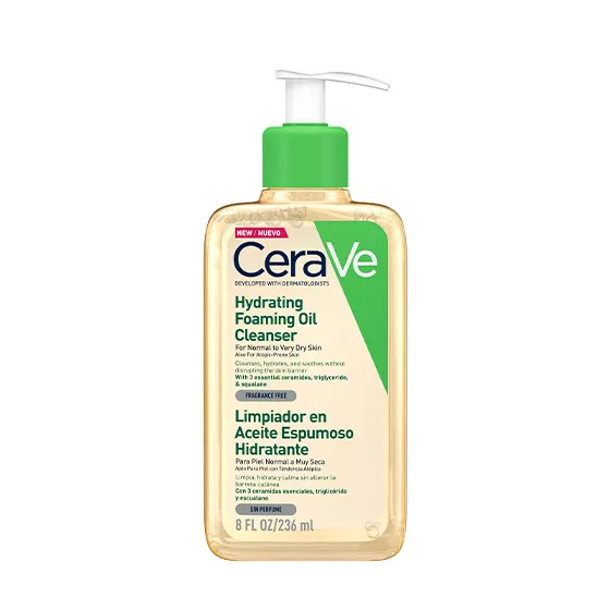 Cerave Óleo-Espuma de Limpeza Hidratante - 236ml
