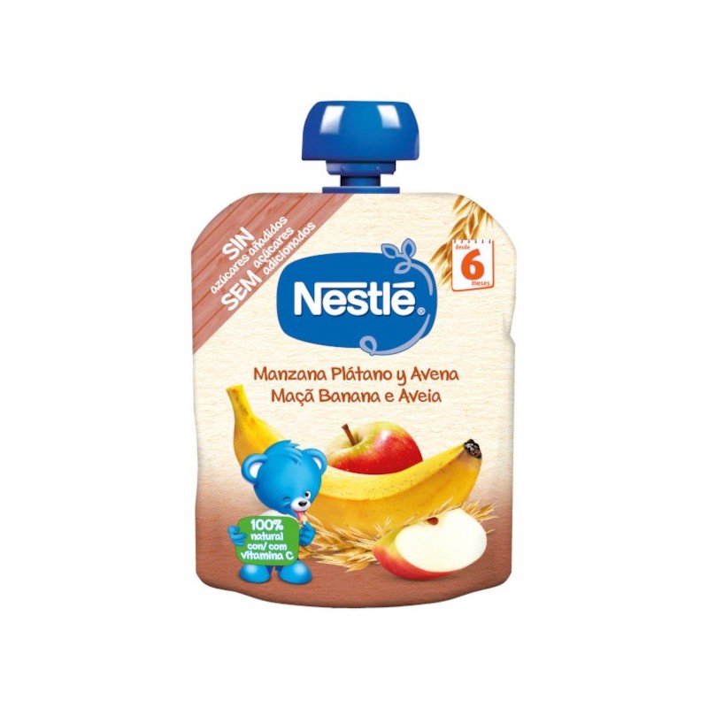 Nestle Maçã Banana Aveia_6M+ - 90g
