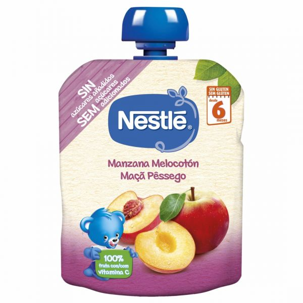 Nestle Pacotinho Maçã Pêssego_6M+ - 90g