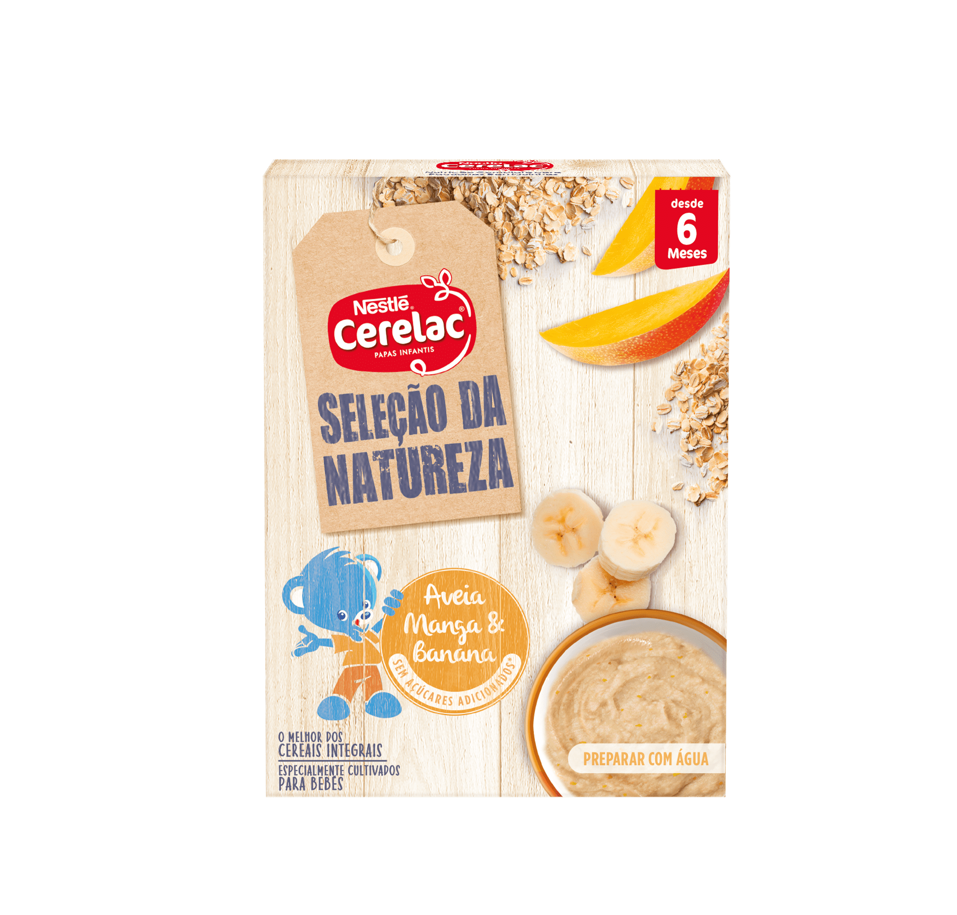 Cerelac Farinha LA Aveia Manga Banana_6M+ - 240g