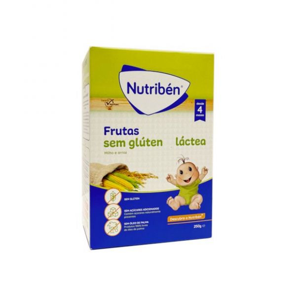 Nutriben Farinhas Frutas (s/ Gluten Láctea) - 250g