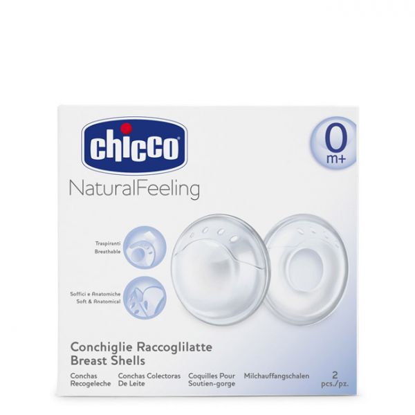 Chicco Colector Leite Concha (x2 unidades)