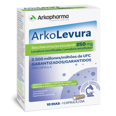 Arkolevura 250mg (x10 cápsulas)