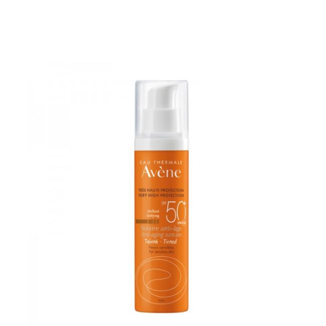 Avene Solar SPF50+ Creme Anti-Idade c/ Cor - 50ml