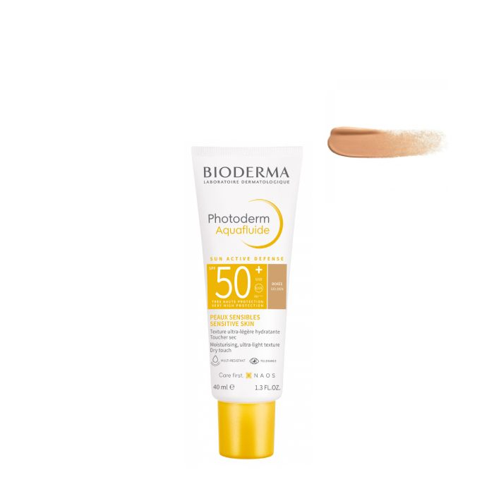 Photoderm Bioderma Aquafluide SPF50+_Dourado