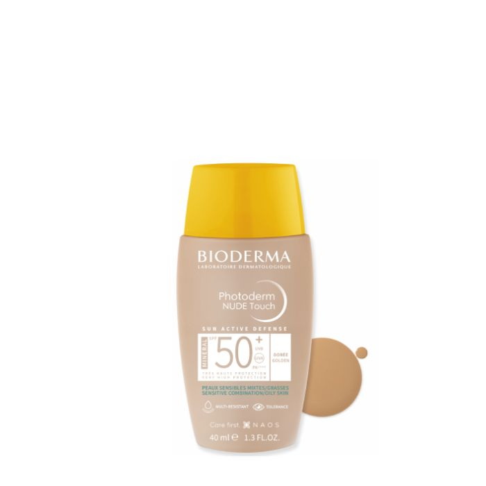 Photoderm Bioderma Nude Touch_ Dourado SPF50