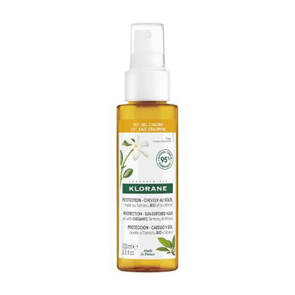 Klorane Solar Óleo Capilar Monoi/Tamanu - 100ml