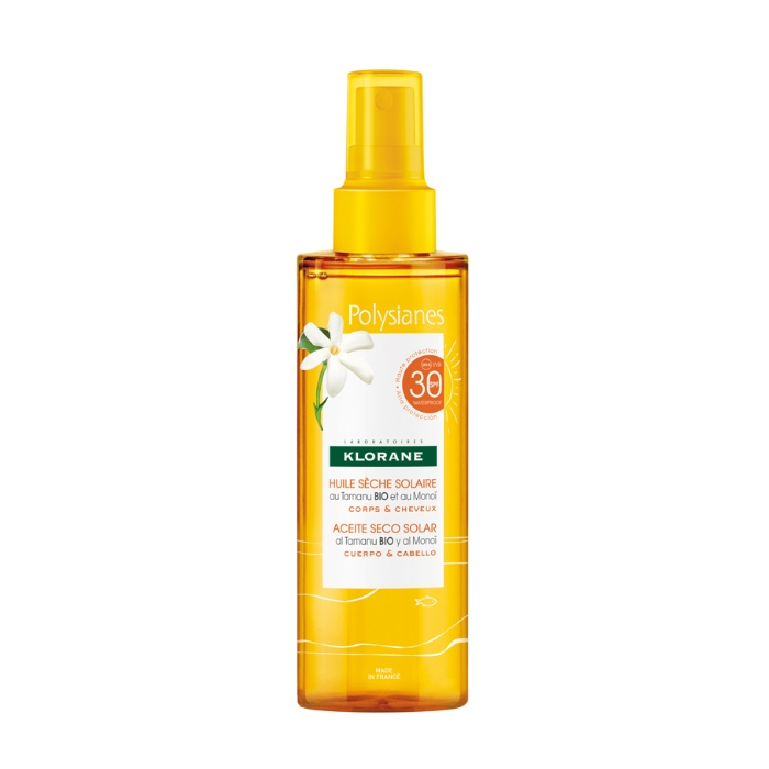 Klorane Solar Polysianes Oleo Seco SPF30 - 200ml