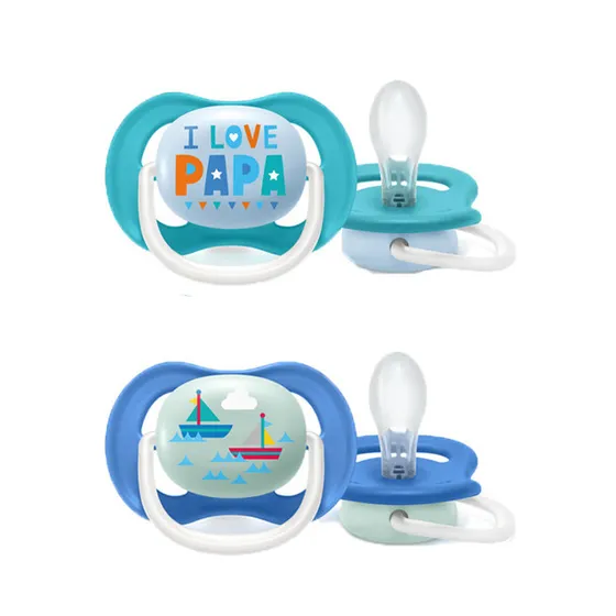 Philips Avent Chupeta_Ultra Air_ Happy_ 6-18M_ Boy (x2 unidades)