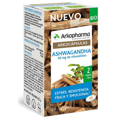 Arkocápsulas Ashwagandha BIO (x45 cápsulas)