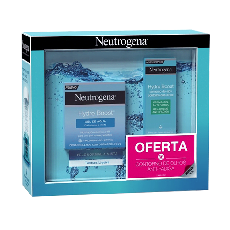 Neutrogena Hydro Boost Gel Água Pele Normal/Mista - 50ml + Oferta Gel-Creme Contorno Olhos Anti-Fadiga - 15ml
