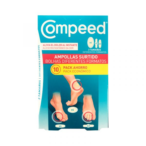 Compeed Pensos Bolhas (x10 unidades) Formato Económico
