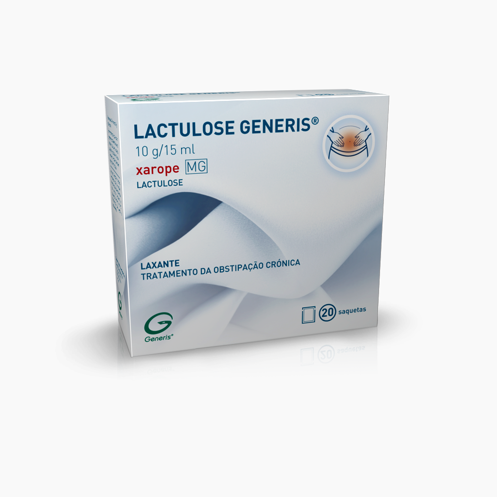 Lactulose Generis  10g /15ml x  20 Saqueta xarope