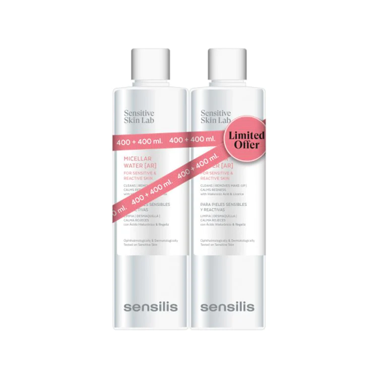 Sensilis Micellar Water AR - 400ml (Pack Duplo)