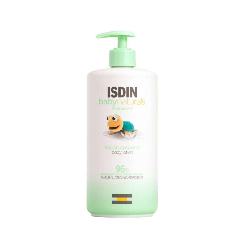 ISDIN BabyNaturals Body Lotion 750ML - Loção hidratante corporal para bebé
