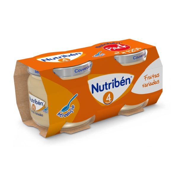 Nutriben Boiao 4 Frutas Variadas - 120g (x2 unidades)