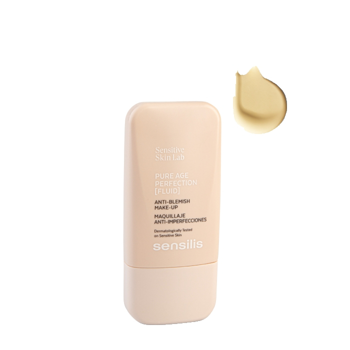 Sensilis Pure Age Perfection Fluid_ 04 Peche Doré - 30ml