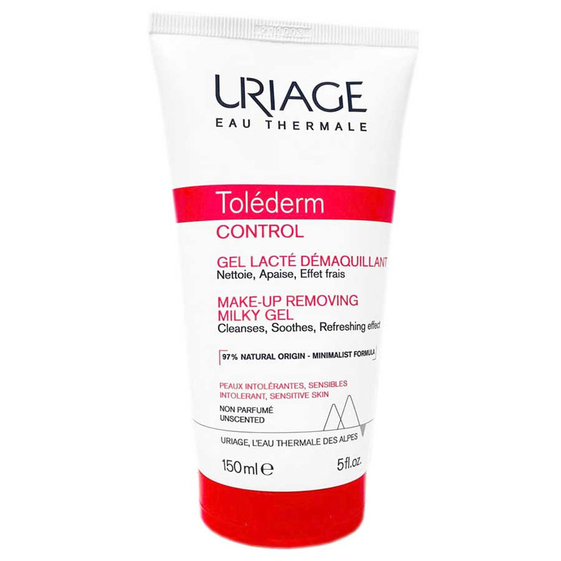 Uriage Toléderm Gel Leite Desmaquilhante - 150ml