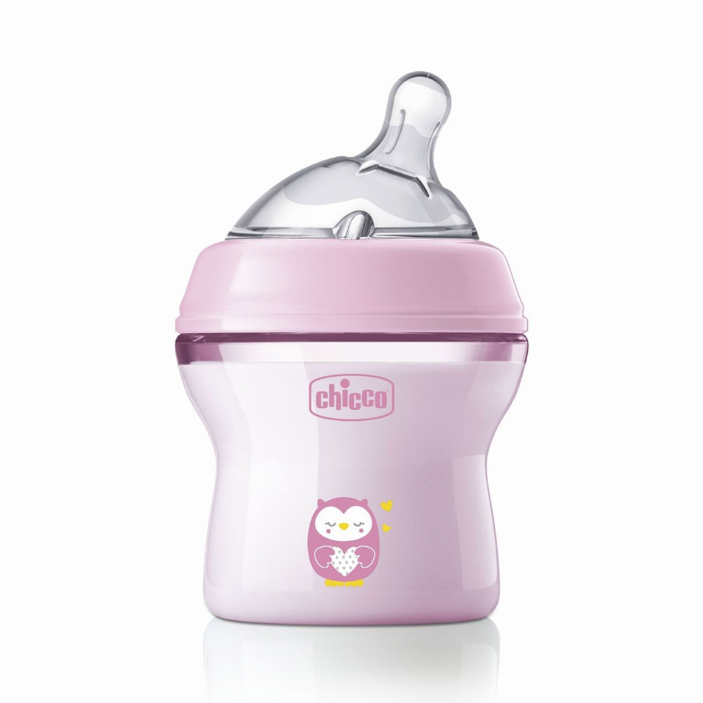 Chicco Biberão Natural Feeling_ 0M+_Girl - 150ml