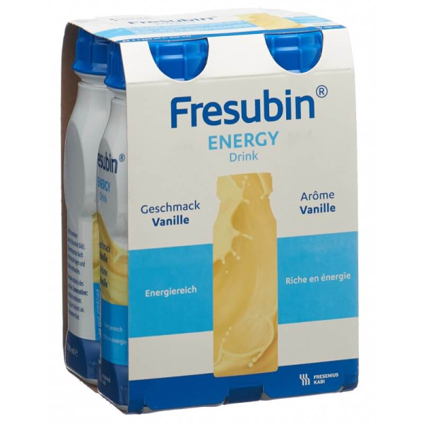 Fresubin Energy Drink Baunilha - 200ml (x4 unidades)