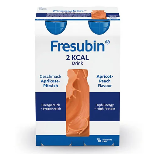 Fresubin Drink_2Kcal_ Pêssego-Alperce - 200ml (x4 unidades)