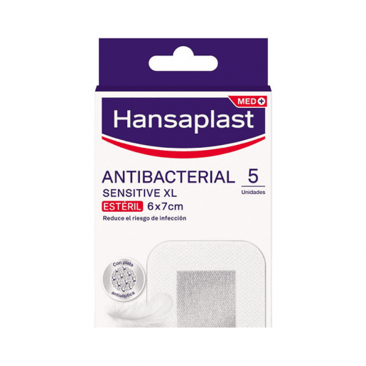Hansaplast Med Penso Sensitive XL_ 6x7cm (x5 unidades)