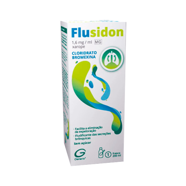 Flusidon, 1,6 mg/ml xarope - 200ml