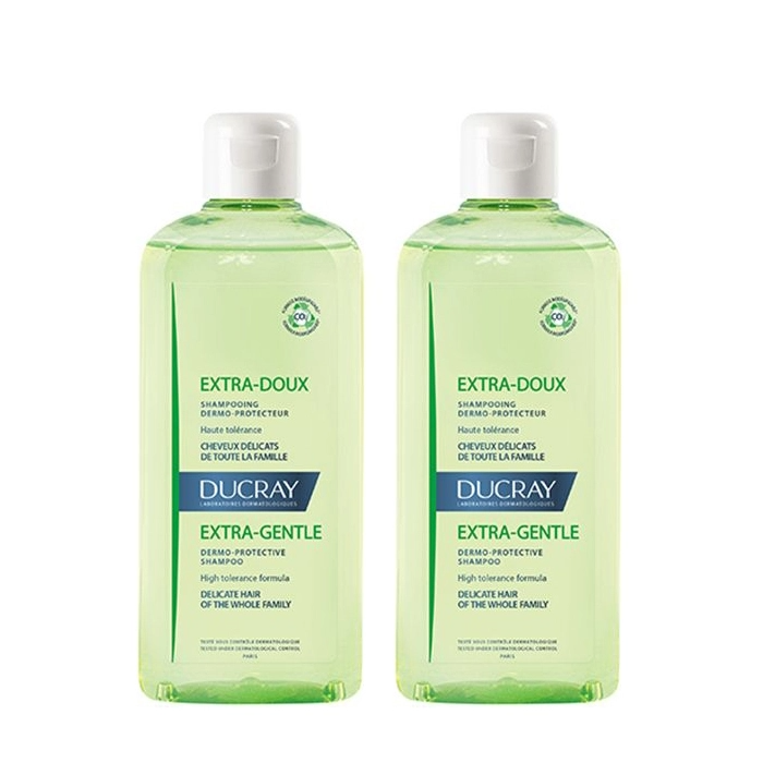 Ducray Extra Doux Champô - 400Ml (Pack Duplo)