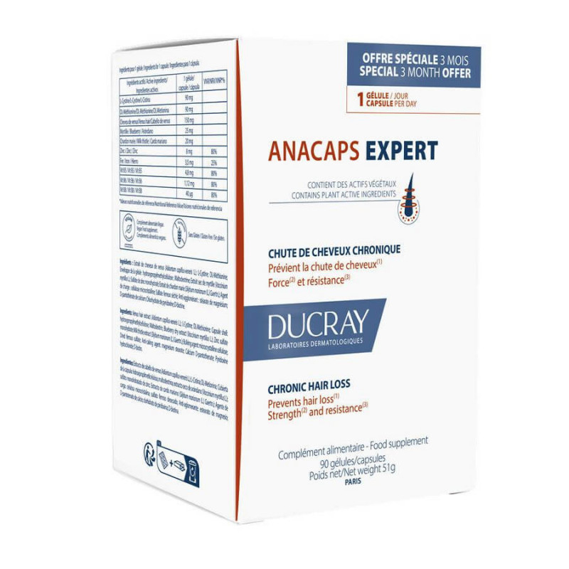 Ducray Anacaps Expert (x90 cápsulas)