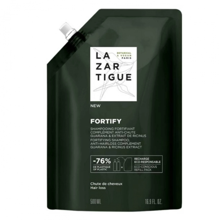 Lazartigue Champô Fortificante Eco-Refill - 500ml