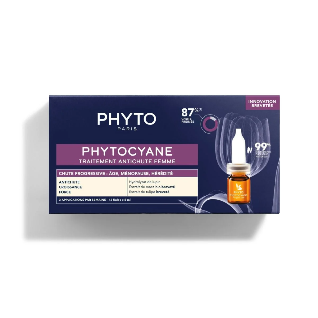 Phytocyane Cuidado Antiqueda Programa - 5ml (x12 unidades)