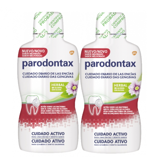 Parodontax Herbal Elixir - 500ml (Pack Duplo Preço Especial)