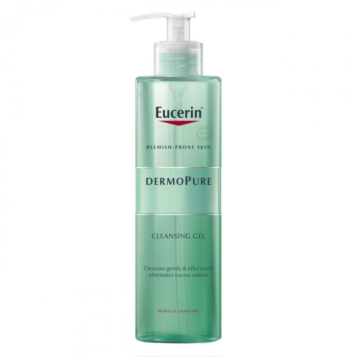 Eucerin Dermopure Oleo Control Gel Limpeza - 400ml