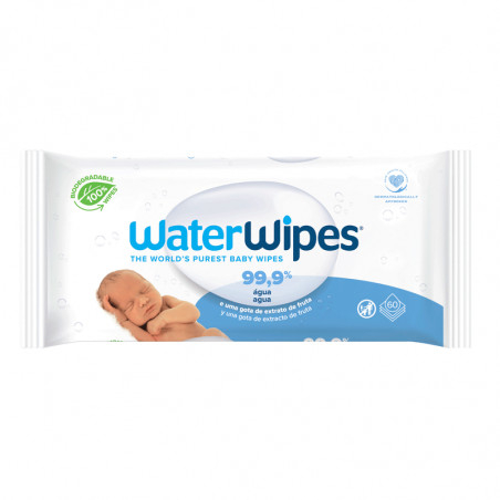 Waterwipes Toalhitas Biodegradaveis Bebé (x60 unidades)