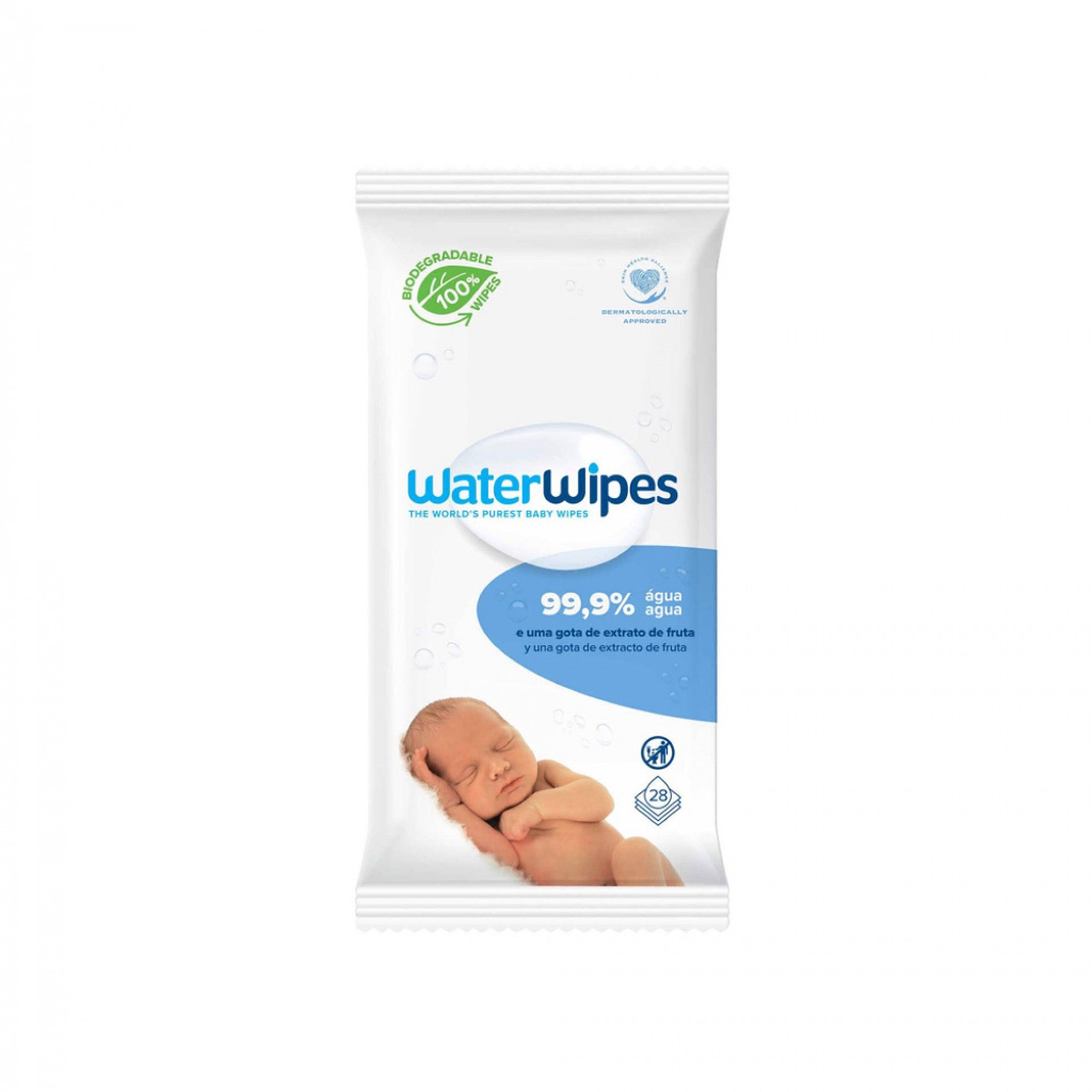 Waterwipes Toalhitas Biodegradaveis Bebé (x28 unidades)
