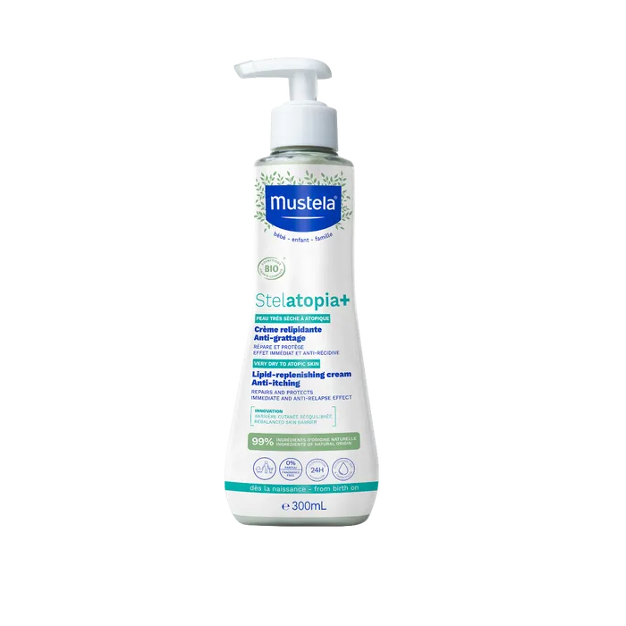 Mustela Pela Atópica Stelatopia Creme Relipidante - 300ml