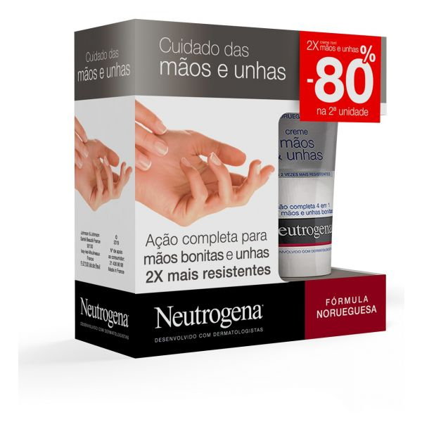 Neutrogena Mãos Unhas Creme - 75ml (pack Duplo)