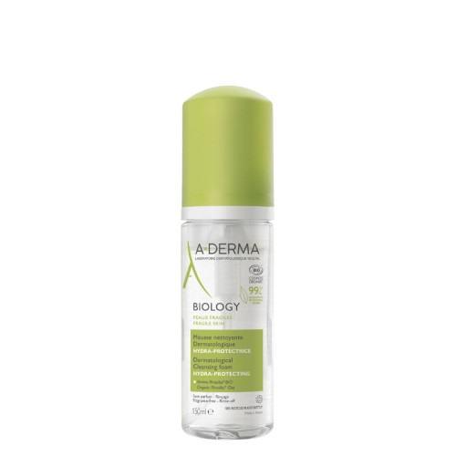 A-Derma Biology Espuma de Limpeza Rosto - 150ml
