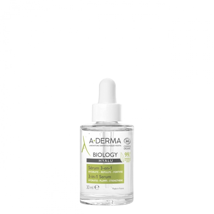 A-Derma Biology Hyalu Sérum 3 em 1 - 30ml
