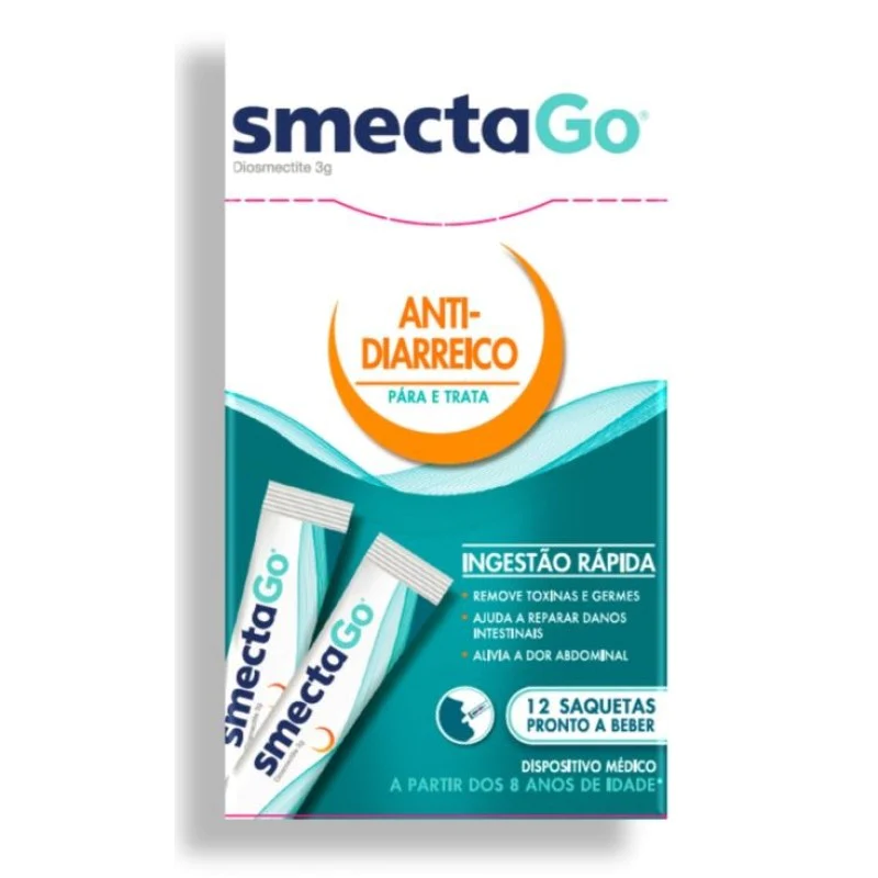 Smectago suspensão Oral (x12 saquetas)