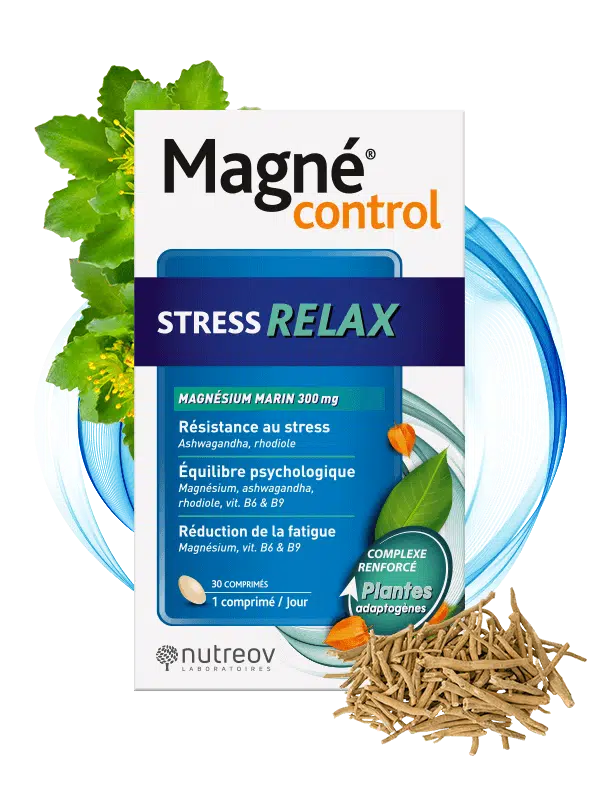 Nutreov Magne Control Stress Relax (x30 comprimidos)