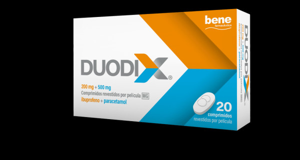 Duodix  200 Mg + 500 Mg  (x20 comprimidos Revestidos)