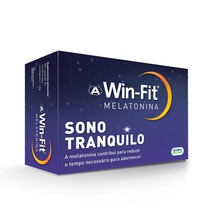 Win Fit Melatonina  (x60 comprimidos mastigáveis)