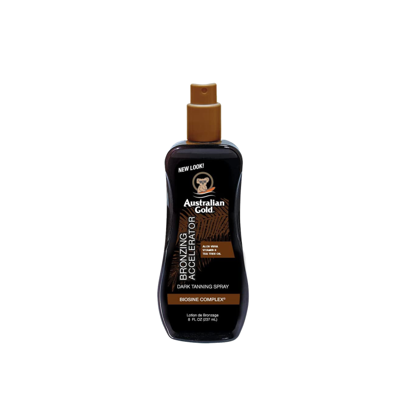 Australian Gold Accelerator Spray Gel c/ Bronzer - 237ml