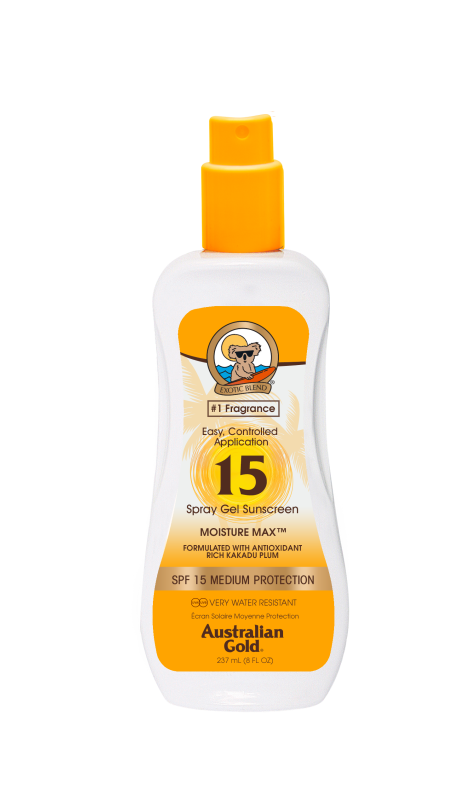 Australian Gold SPF15 Spray Gel  - 237ml