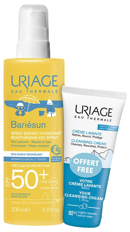 Uriage Bariesun Spray Infantil - 200ml + Creme Lavante - 50ml