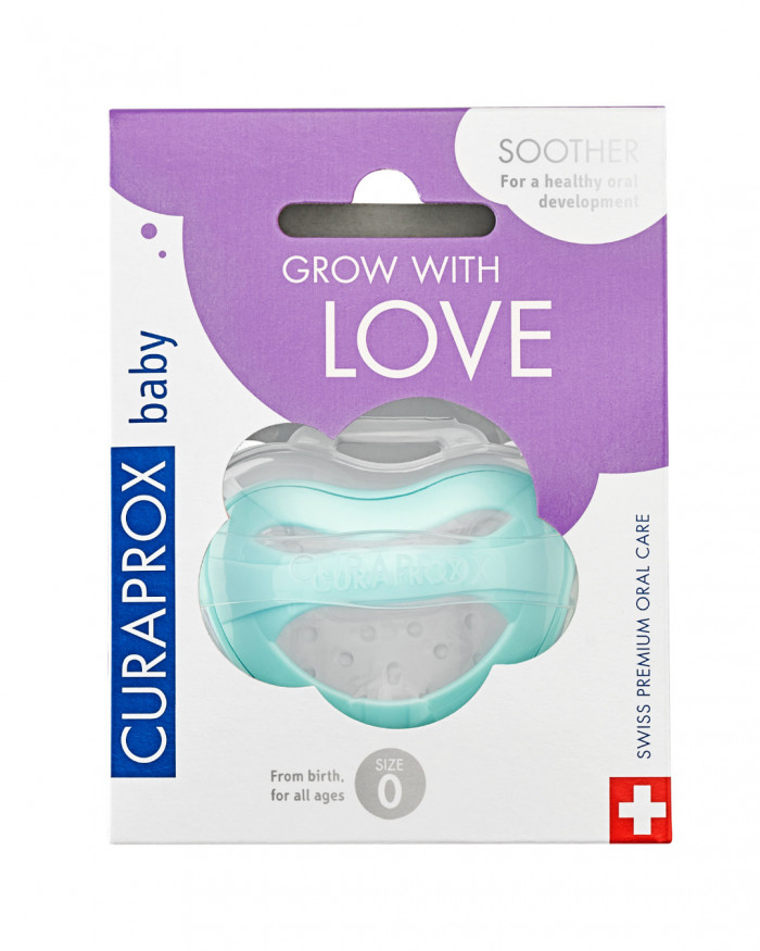 Curaprox Baby Chupeta Silicone_ Turquesa_ Tam. 0